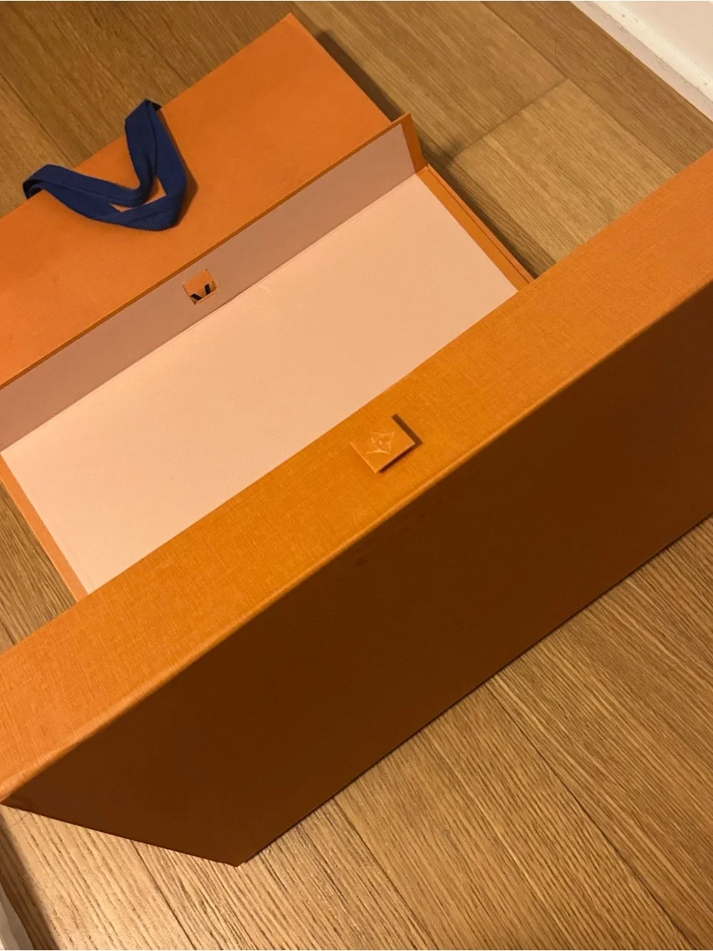 Louis Vuitton gift box and shopping bag